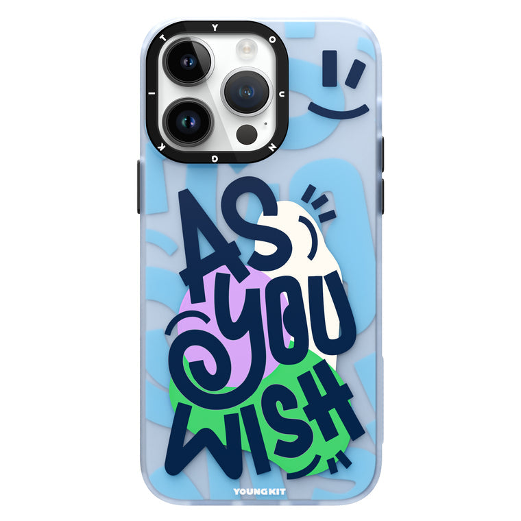 iPhone 14 Pro Max Hülle YOUNGKIT Summer Wishes / Blue