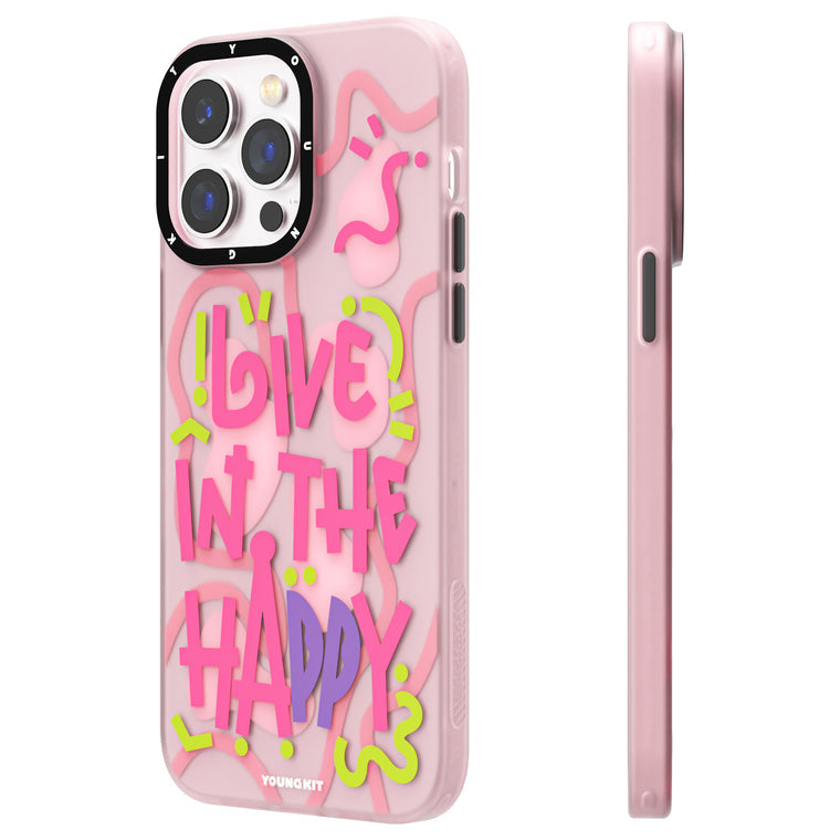 iPhone 13 Pro Hülle YOUNGKIT Summer Wishes / Pink