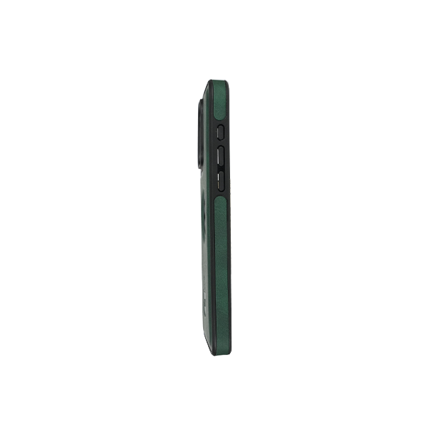 iPhone 14 Pro Hülle und Portemonnaie Set Premium Kunstleder MagSafe / Napoli – Green